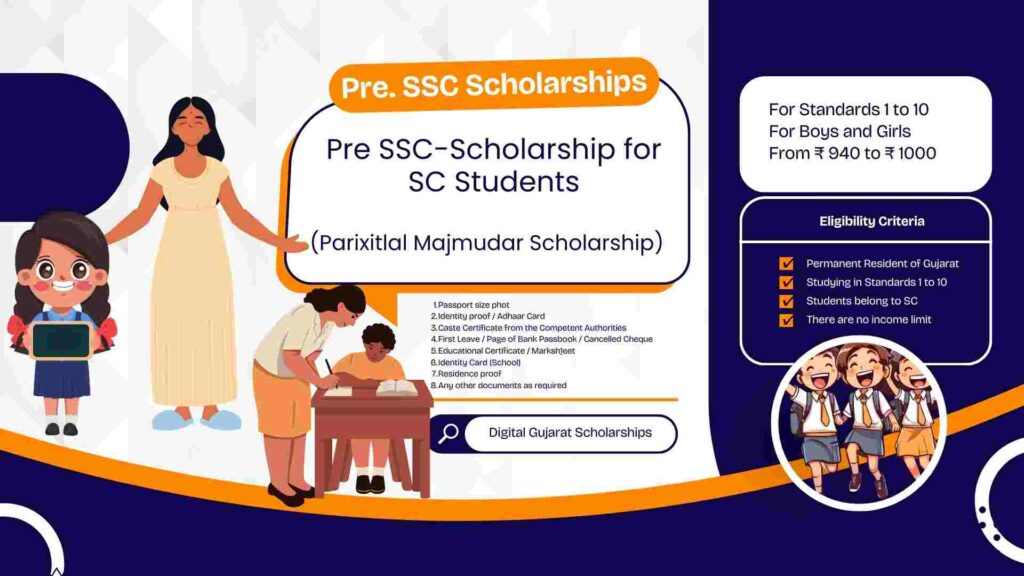 Pre-SSC Scholarships for SC Students