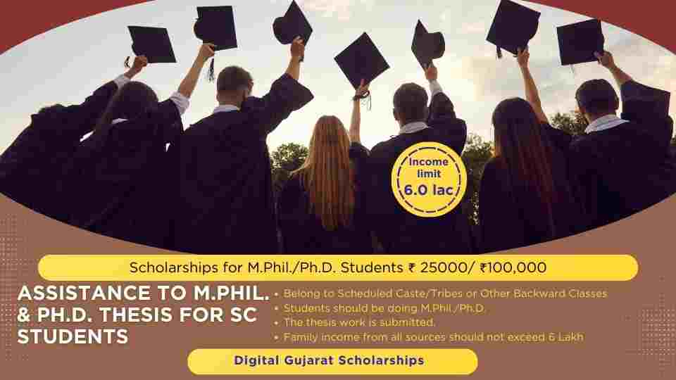 Assistance to MPhil and Phd for thesis work