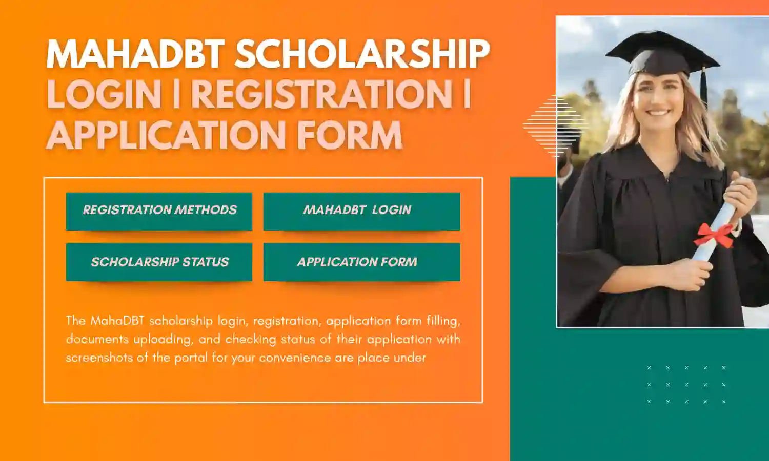 MahaDBT Scholarship Login 2025 | Profile |Application Status 2 MahaDBT Scholarship login