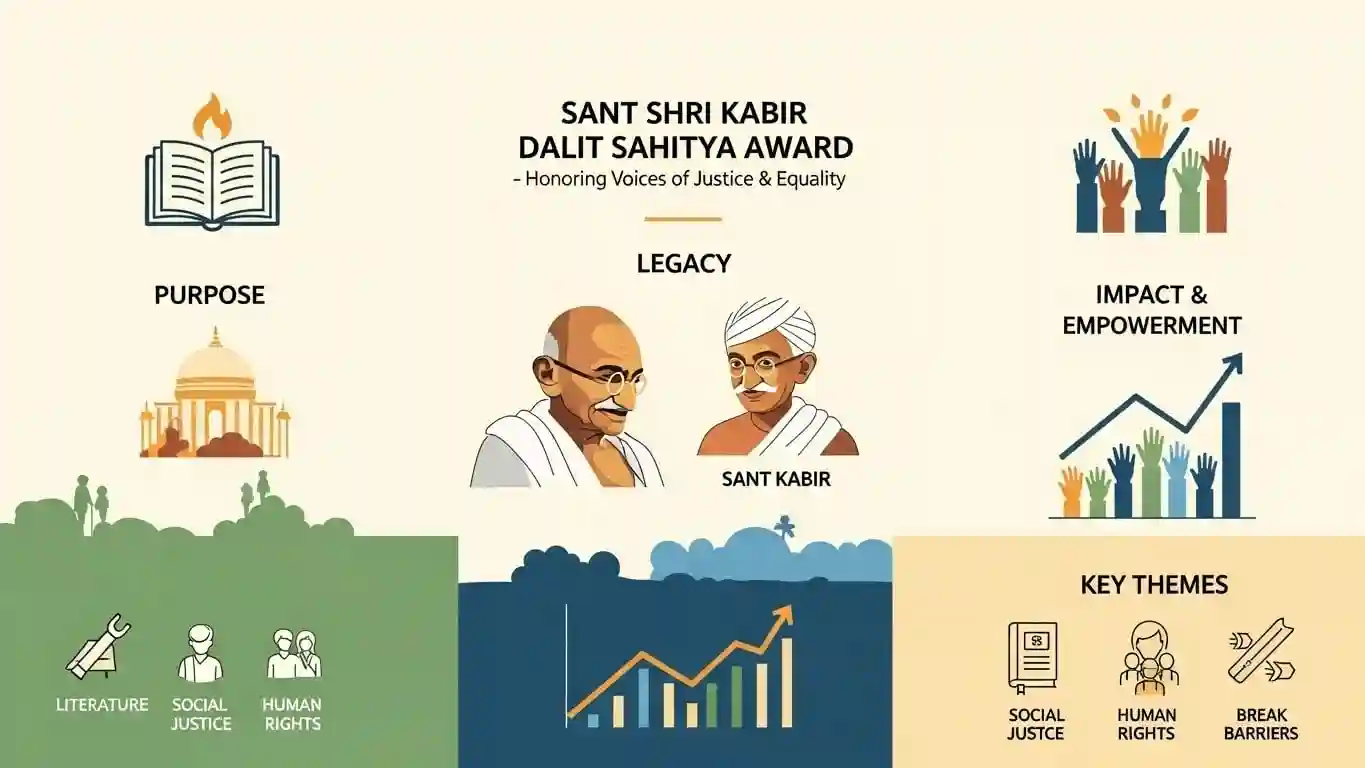 Apply Sant Shri Kabir Dalit Sahitya | Mahatma Gandhi Award 2 Sant Shri Kabir Dalit Sahitya Award 2026